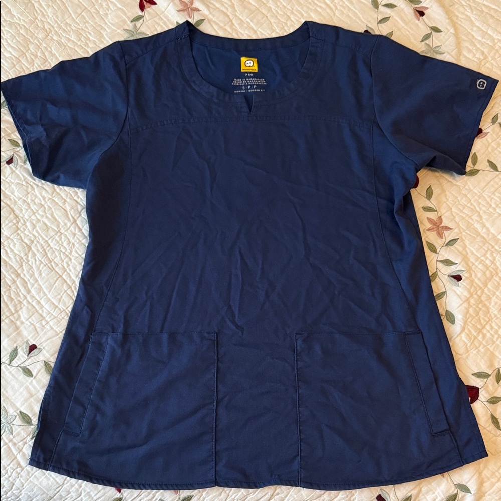 WonderWink Navy Blue Women's Blouse